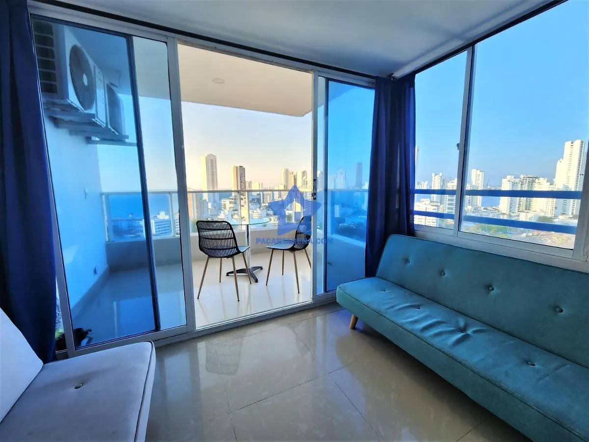 Apartamento Con Vista al Mar - Central Cartagena Apartment