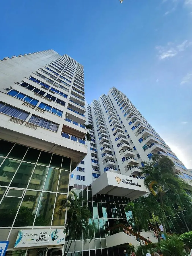 Apartamento Con Vista al Mar - Central Cartagena 0*,