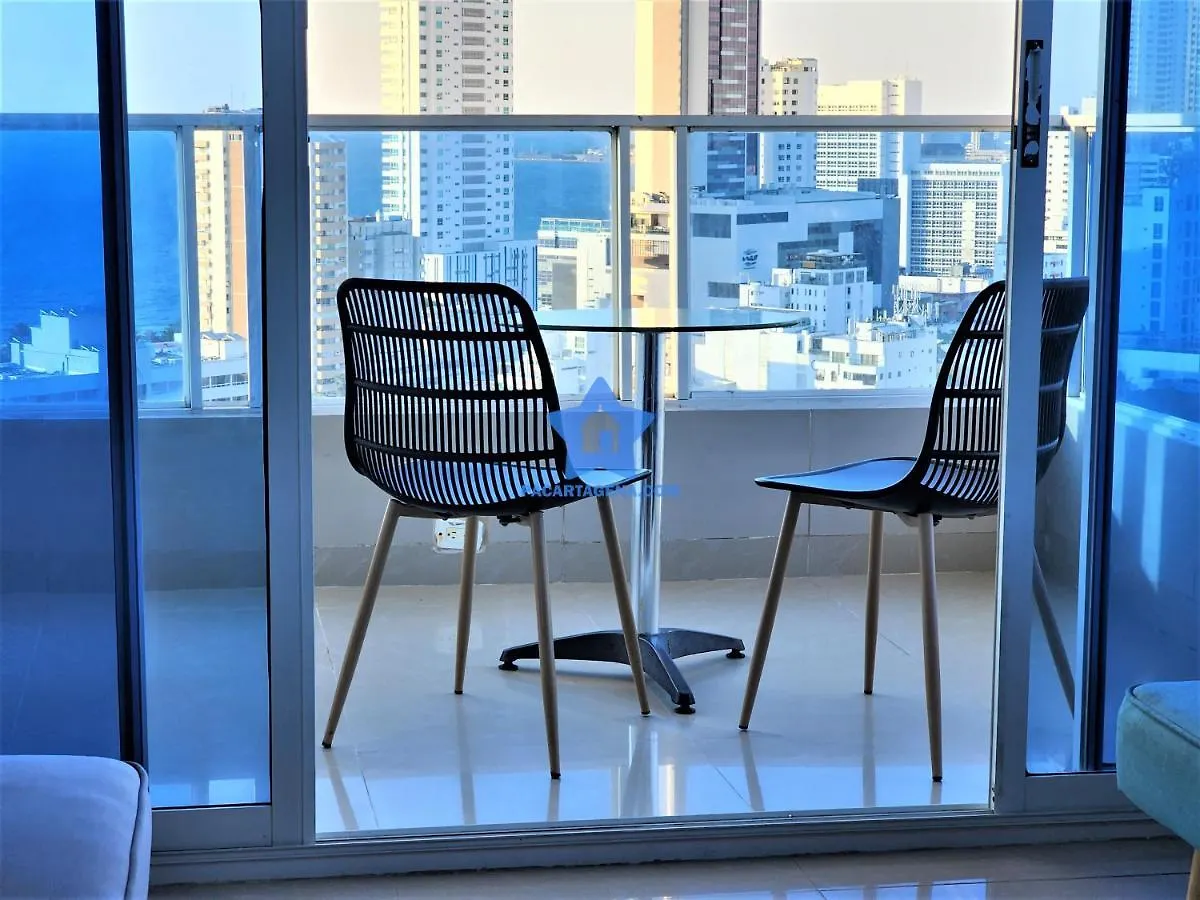 Apartamento Con Vista al Mar - Central Cartagena