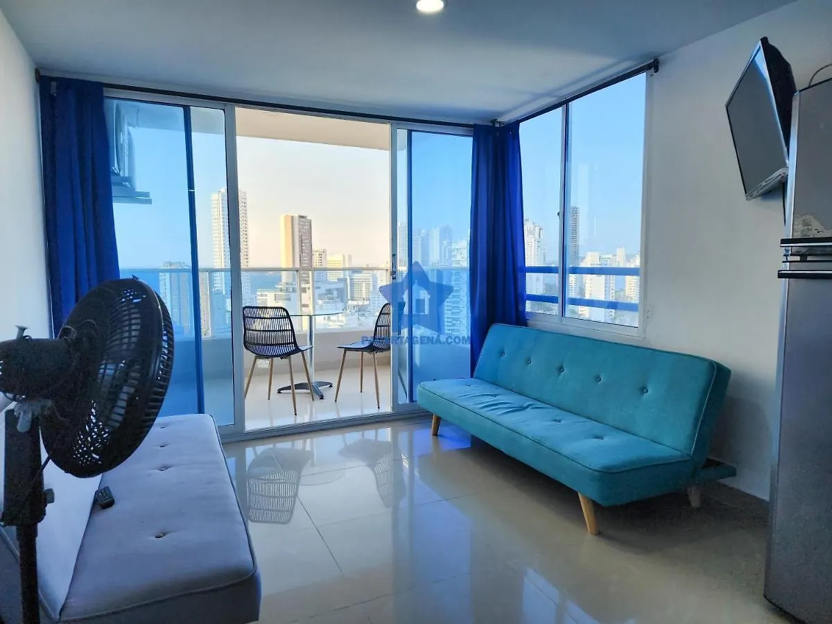 Apartamento Con Vista al Mar - Central Cartagena